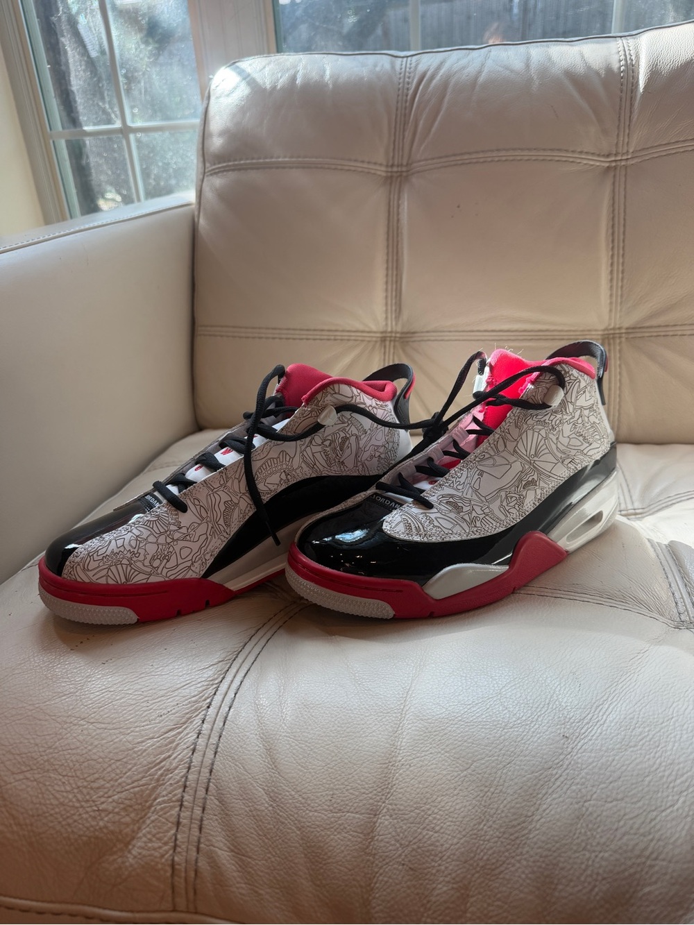 Youth Air Jordan Dub Zero GS "Varsity Red"